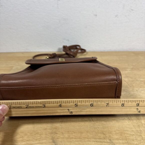 Vintage Coach 9983 Regina Leather Satchel Bag Purse Crossbody Brown W/ Strap - Picture 14 of 16